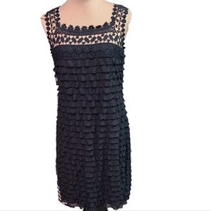 Amanda Lane vintage black dress size 10